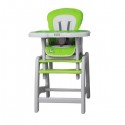 Scaun de masa Coto Baby Stars Slimak Green