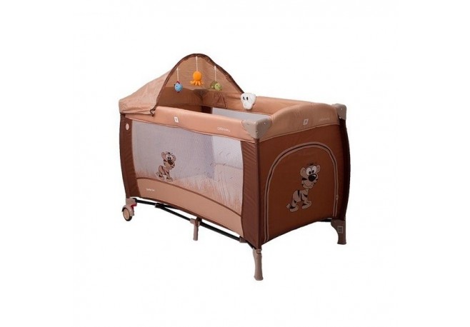 Patut pliabil Coto Baby Samba Lux Brown