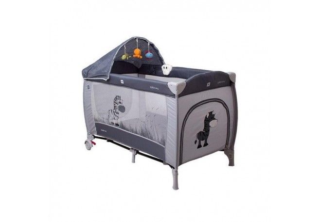 Patut pliabil Coto Baby Samba Lux Grey