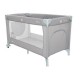 Patut pliabil cu un nivel Coto Baby Samba Grey