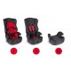 Scaun auto 9-36 Kg Ricokids Elio - Negru - Rosu