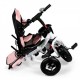 Tricicleta cu sezut rotativ Ecotoys JM-068-17 - Roz pudra