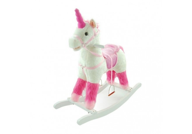 Balansoar de plus NEFERE Calut Unicorn Alb