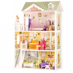 Casuta de basm fara garaj Beverly Hills ECOTOYS 4108WOG