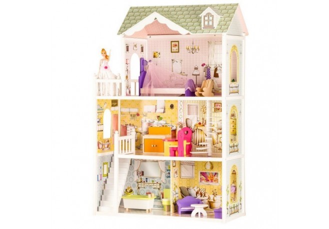 Casuta de basm fara garaj Beverly Hills ECOTOYS 4108WOG