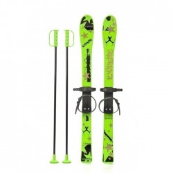 Schiuri copii Marmat 90 cm - Verde