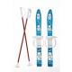 Schiuri copii Marmat 70 cm - Albastru