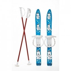 Schiuri copii Marmat 70 cm - Albastru