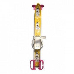 Schiuri copii Marmat 70 cm - Galben