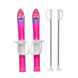 Schiuri copii Marmat 60 cm - Roz