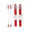 Schiuri copii Marmat 60 cm - Rosu