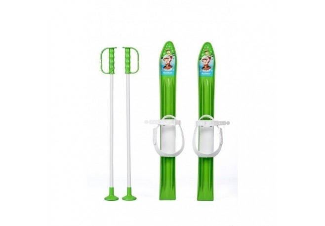 Schiuri copii Marmat 60 cm - Verde