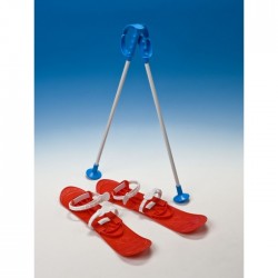 Schiuri copii Marmat Big Foot - Rosu