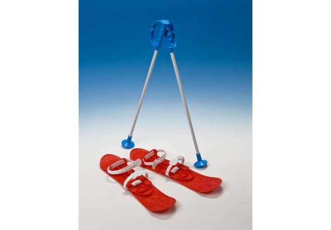 Schiuri copii Marmat Big Foot - Rosu