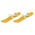 Schiuri copii Marmat Big Foot - Galben