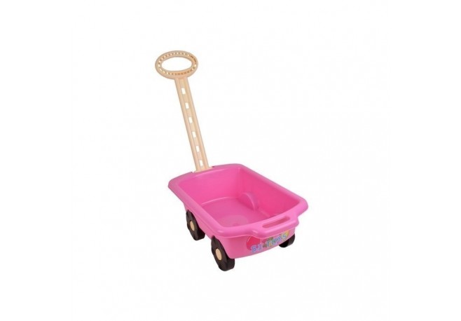 Carucior pentru jucarii Marmat - Roz