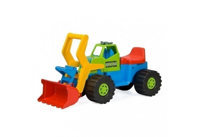 Excavator pentru copi Marmat cabina verde