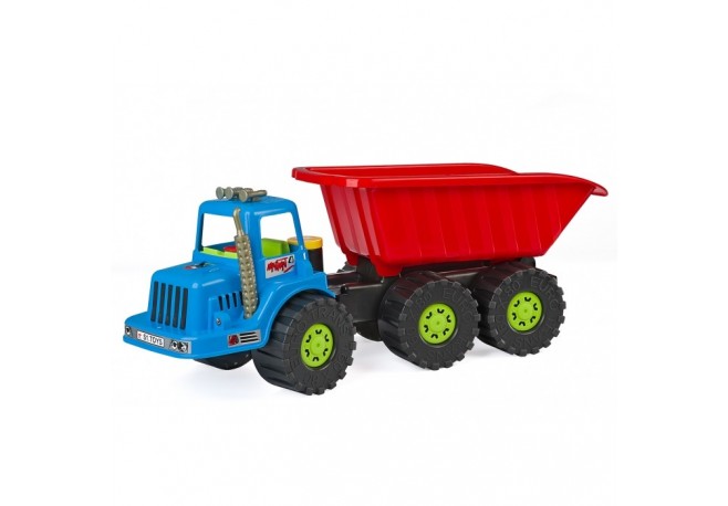 Camion pentru copii Marmat XXL cabina albastra