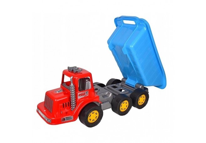 Camion pentru copii Marmat XL cabina rosie
