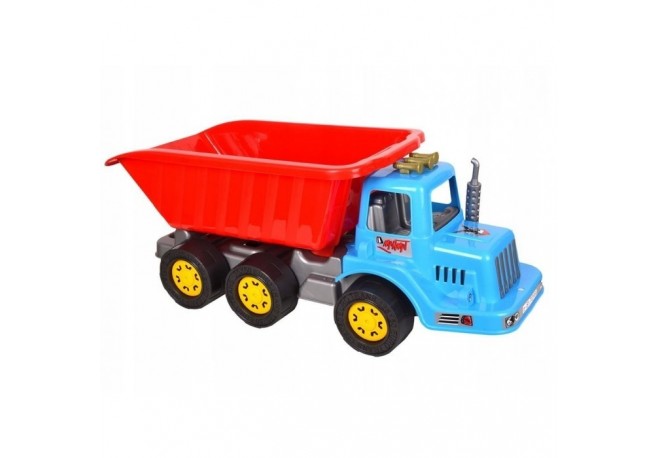 Camion pentru copii Marmat XL cabina albastra