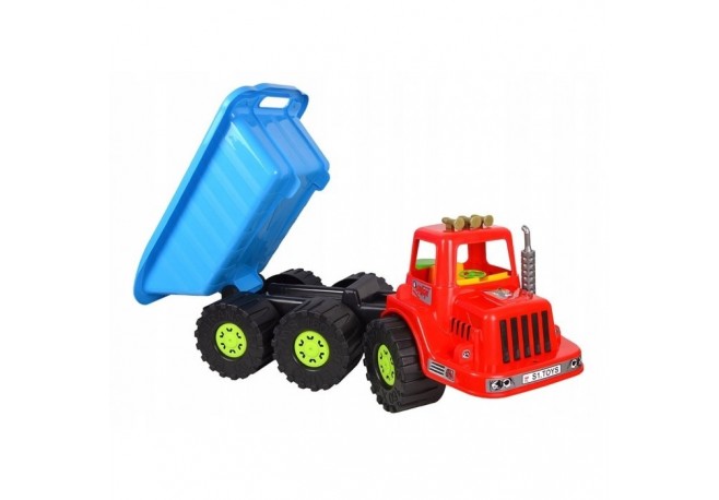 Camion pentru copii Marmat XXL cabina rosie