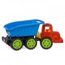 Camion pentru copii Marmat S cabina rosie