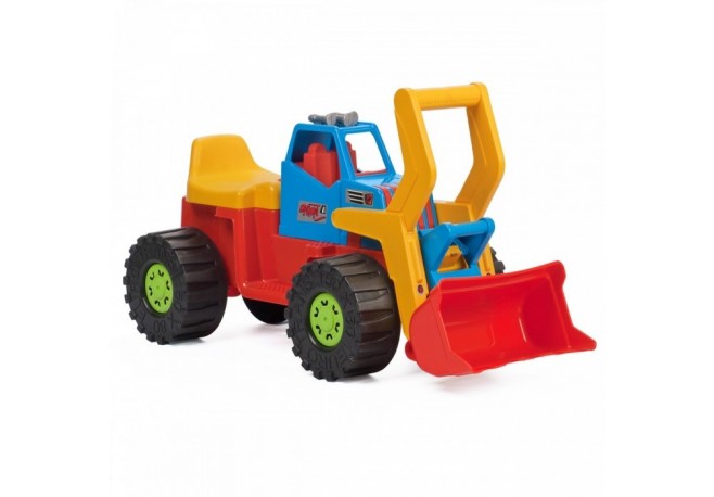 Excavator pentru copii Marmat cabina albastra