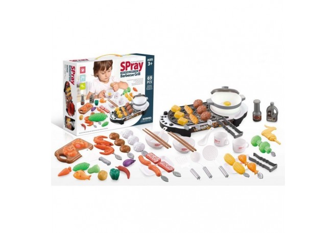 Mini bucatarie cu accesorii Ecotoys HC487931