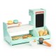 Bucatarie de lemn coffee shop Ecotoys 4442