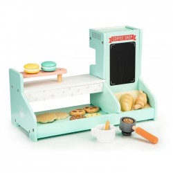 Bucatarie de lemn coffee shop Ecotoys 4442