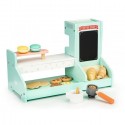 Bucatarie de lemn coffee shop Ecotoys 4442