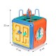 Cub educational cu LED si sunete Ecotoys HC485016