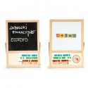 Tabla educationala cu abac si numere Ecotoys MB385