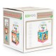 Cub educational din lemn Ecotoys Dino HM015471