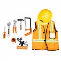 Set de unelte cu vesta de lucru Ecotoys HC487158