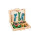 Trusa cu unelte din lemn Ecotoys TL80014
