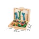 Trusa cu unelte din lemn Ecotoys TL80014