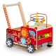 Antemergator educational cu blocuri din lemn Ecotoys TL09025
