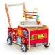 Antemergator educational cu blocuri din lemn Ecotoys TL09025