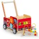 Antemergator educational cu blocuri din lemn Ecotoys TL09025