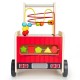 Antemergator educational cu blocuri din lemn Ecotoys TL09025