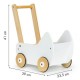 Carucior pentru papusi din lemn Ecotoys ESC-W-0173