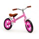Bicicleta fara pedale cu aripi la roti Ecotoys N2004 - Roz