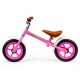 Bicicleta fara pedale cu aripi la roti Ecotoys N2004 - Roz