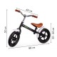 Bicicleta fara pedale cu aripi la roti Ecotoys N2004 - Negru