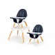 Scaun de masa 2 in 1 Ecotoys B0017-6 - Bleumarin