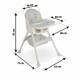 Scaun de masa 3 in 1 Ricokids Milo - Gri