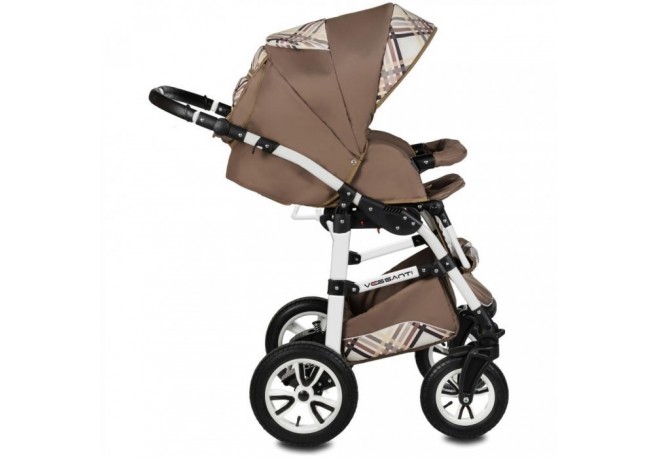 Carucior VESSANTI Flamingo Easy Drive 3 in 1 - Brown