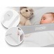 Bariera de pat Ricokids 150 x 42 x 35 cm - Gri
