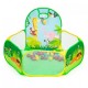 Cort de joaca Jungla cu 50 de bile multicolore Ecotoys 8114